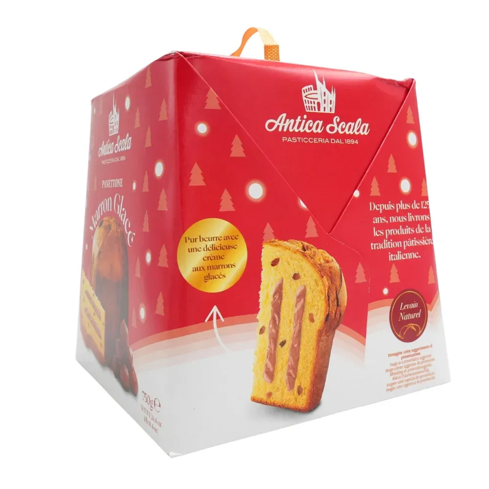 PANETTONE AUX MARRONS GLACES 750G