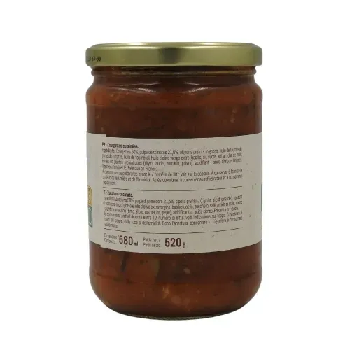COURGETTES CUISINEES 520GR