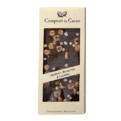 TABLETTE LAIT CRUNCHY NOISETTES 90G