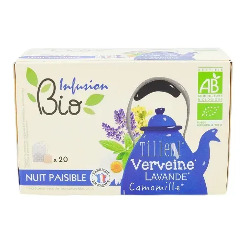 TISANE BIO POUR LA NUIT 20 SACHETS