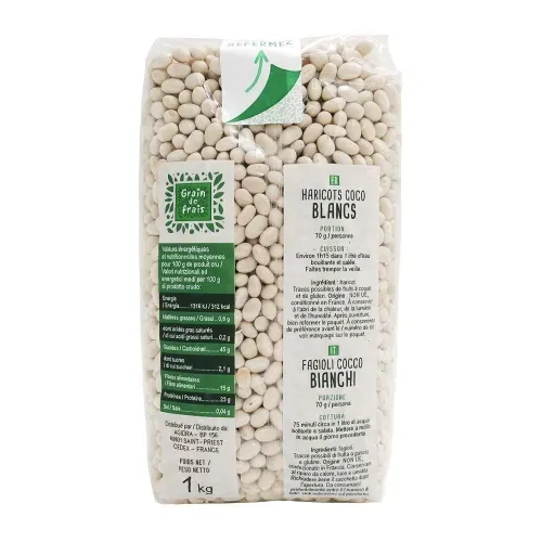 HARICOT COCO BLANC NON-UE PQT 1KG