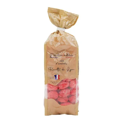 tdc PRALINE ROUGE 12 % AMANDES PQT 500GR