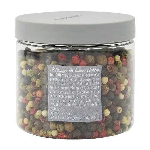 MELANGE 5 BAIES POT PET 70 gr Bédros/CT 12
