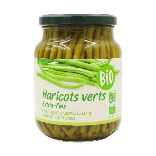 HARICOTS VERTS EXTRA FIN BIO MADAGASCAR 720 ML