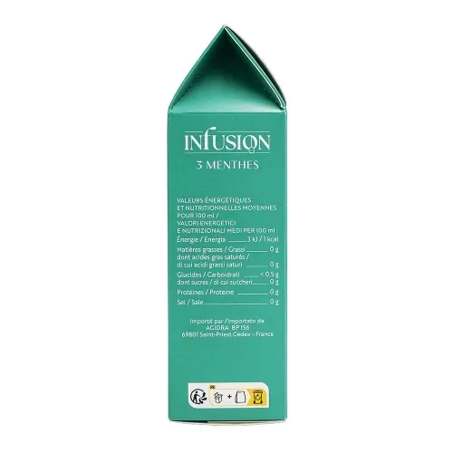 INFUSION 3 MENTHES 20 PYRAMIDES 32G