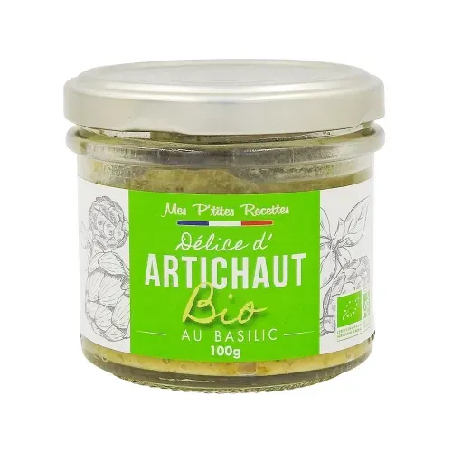 TARTINABLE BIO ARTICHAUT BASILIC 100GR