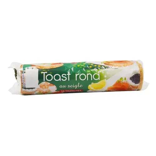 PAIN DE MIE TOAST ROND SEIGLE 300G