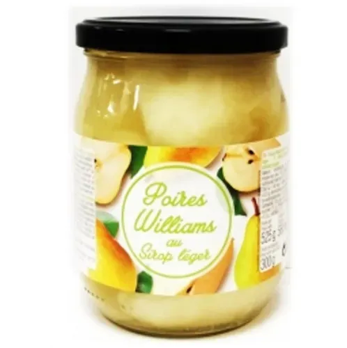 POIRE WILLIAMS AU SIROP LEGER 300GR