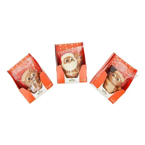 PETITE FIGURINE EN CHOCOLAT 25GRS