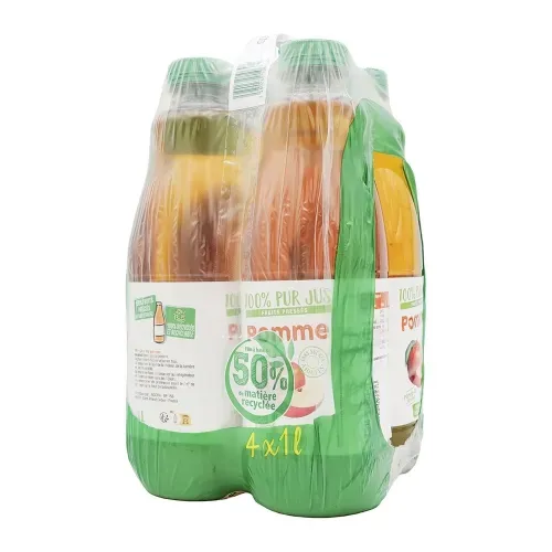 PUR JUS POMME FRANCE CLARIFIE PET 1L (new cdt)