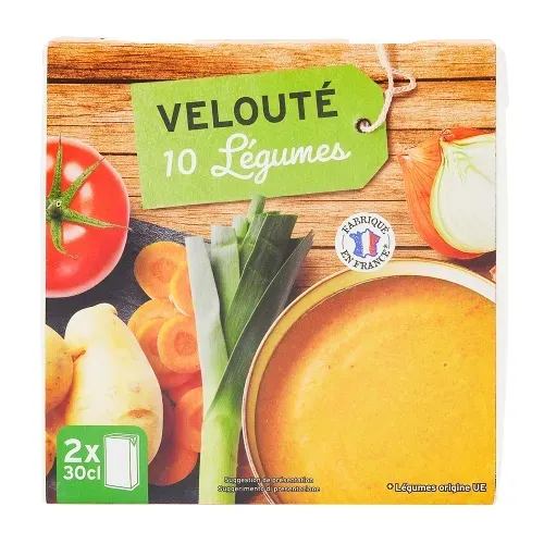 VELOUTE DE LEGUMES 2x30CL UHT