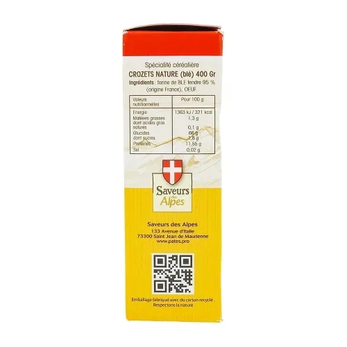 CROZET NATURE 400 G