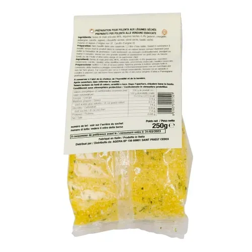 POLENTA AUX LEGUMES CASALE PARADISO 250 GR