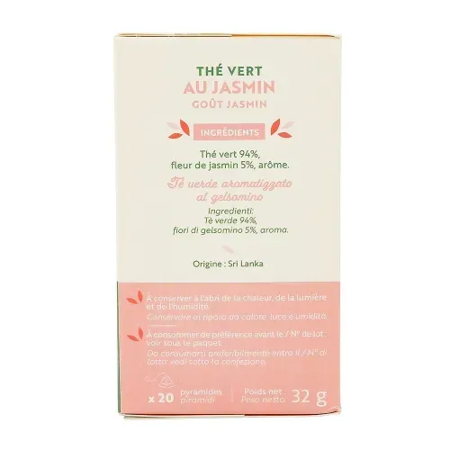 RENUTE THE VERT JASMIN 20 PYRAMIDES