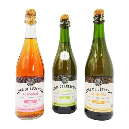 CIDRE ARTISANAL BRUT LEZERGUE 75cl