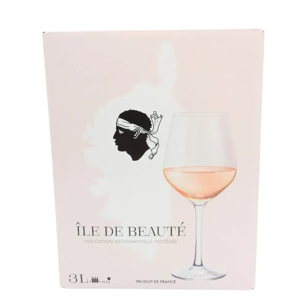 IGP VIN ROSE ILE DE BEAUTE BIB 3L