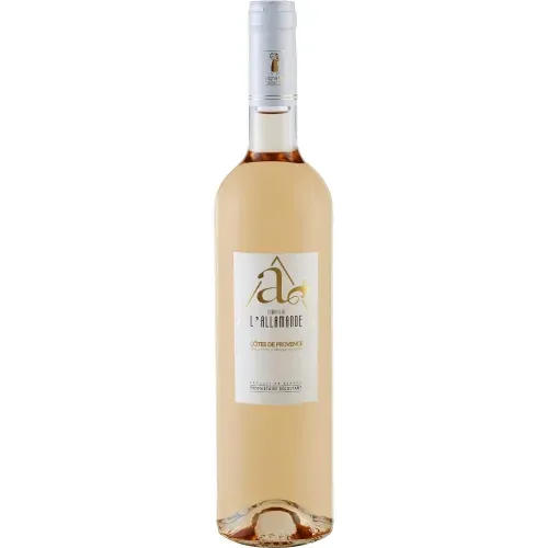 VIN ROSE AOP COTES DE PROVENCE L'ALLAMANDE 75CL