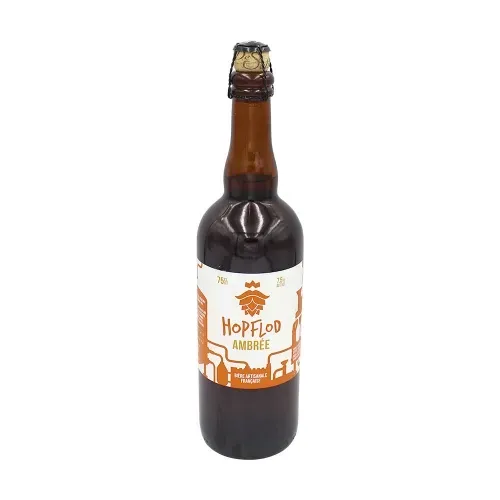 BIERE HOPFLOD AMBREE 75CL
