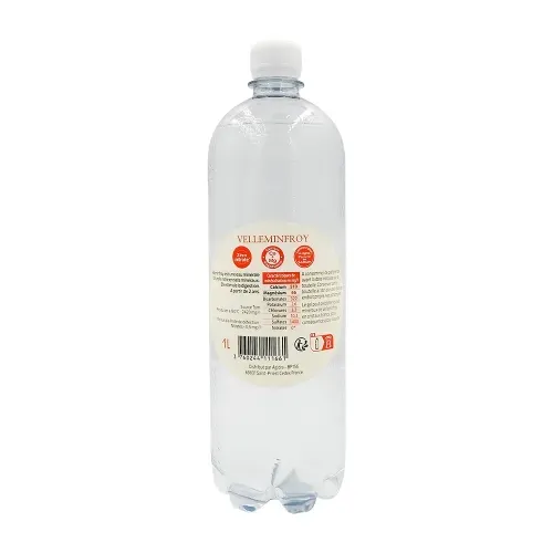 EAU GAZ RPET 1L - VEL
