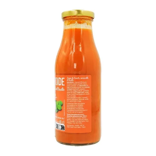 SOUPE FROIDE TOMATE MOZZA BASILIC 48 CL