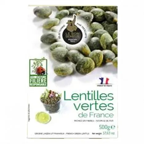 LENTILLE VERTE DE FRANCE ETUI 500 GR