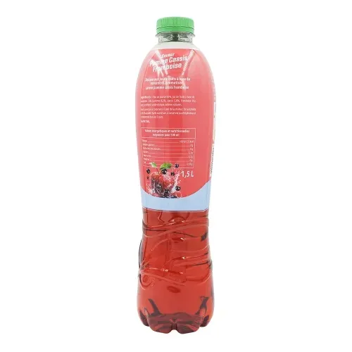 BOISSON AUX FRUITS POMME CASSIS FRAMBOISE 1.5L