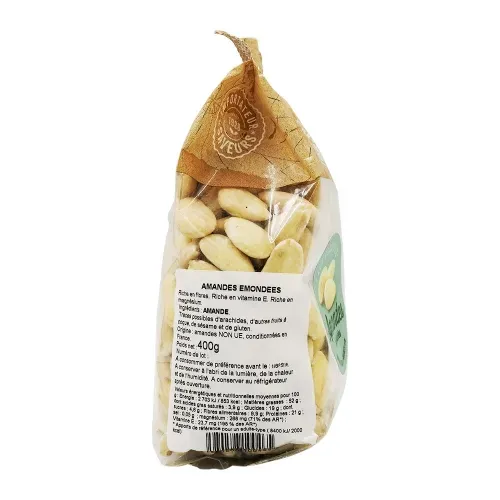 AMANDE BLANCHIE EMONDEE 400GR PAV/IDS