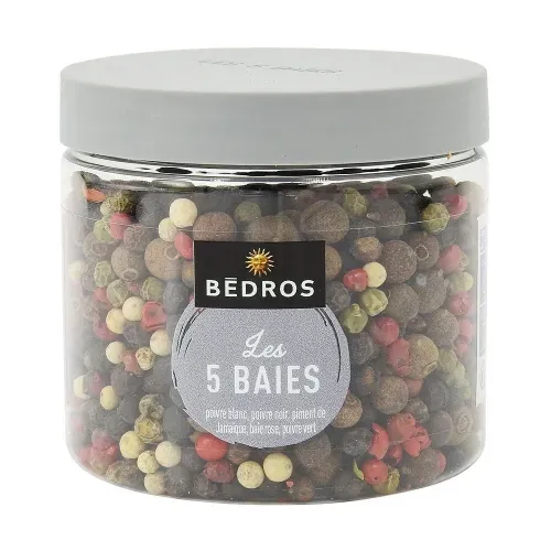 MELANGE 5 BAIES POT PET 70 gr Bédros/CT 12