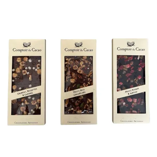 TABLETTE LAIT FRUITS SECS 90G