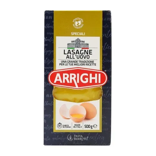 PATES LASAGNES ARRIGHI 500G
