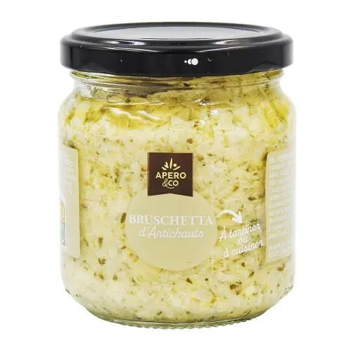 BRUSCHETTA D'ARTICHAUTS 190 GR