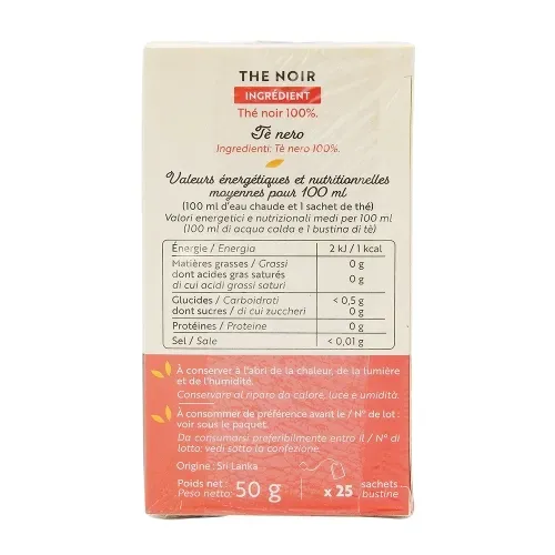 RENUTE THE ENGLISH BREAKFAST 25 SACHETS