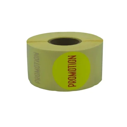 RL ETIQUETTE PROMO JAUNE FLUO DIAM 50 (NEW CHARTE)