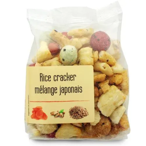 RICE CRACKER MELANGE sachet 120 gr