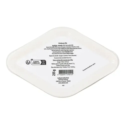 BOITE LOSANGE CALISSONS D'AIX 235G REINE JEANNE
