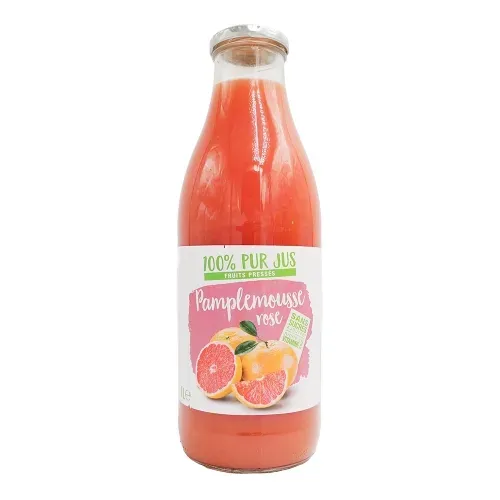 PUR JUS PAMPLEMOUSSE ROSE  1L