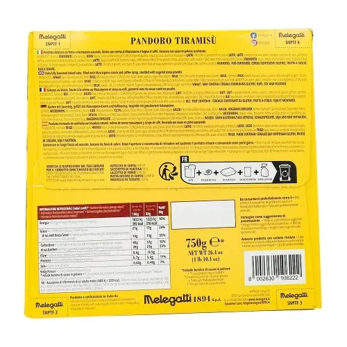 PANDORO TIRAMISU 750G