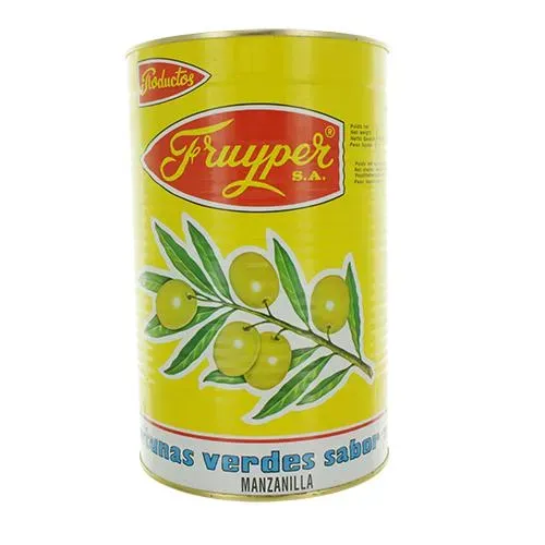 OLIVE VERTE BTE 5/1 GOUT ANCHOIS