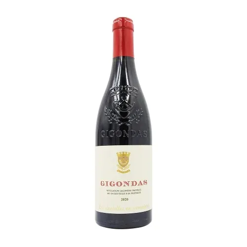 VIN ROUGE AOP GIGONDAS DENTELLES EN ARMOIRIES 75CL