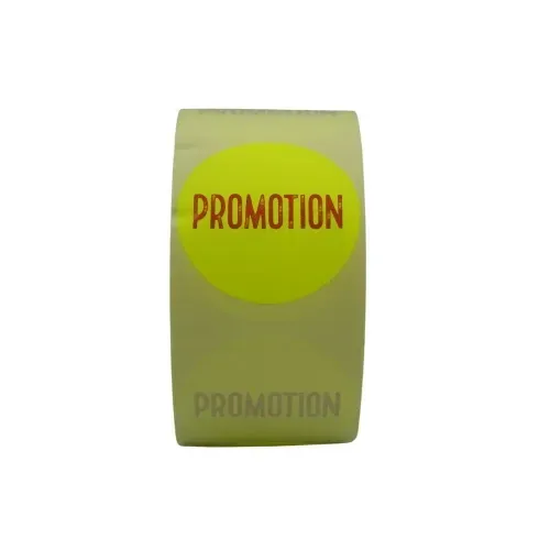 RL ETIQUETTE PROMO JAUNE FLUO DIAM 50 (NEW CHARTE)