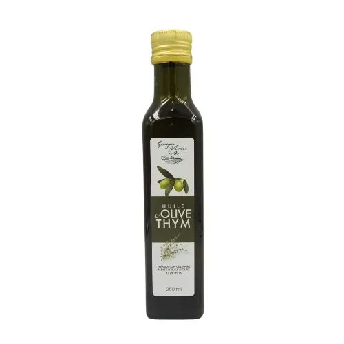 HUILE D'OLIVE AU THYM 250 ML