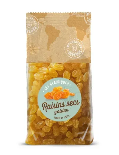 RAISIN GOLDEN IMPORT 500GR PAV.IDS/CT 8 PQT