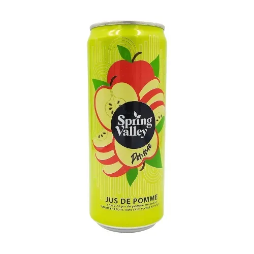 100% JUS DE POMME CANETTE 33CL