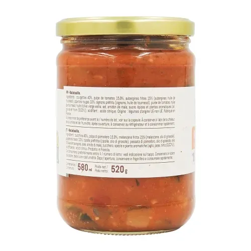RATATOUILLE CUISINEE 520GR