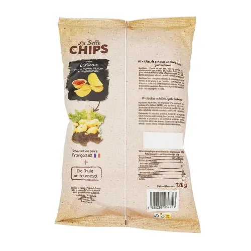 CHIPS ONDULEES BBQ 120G