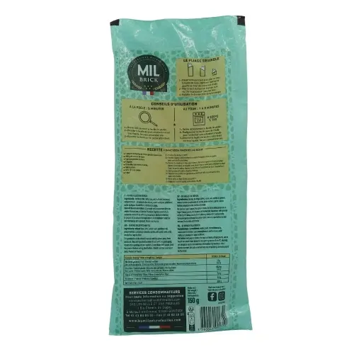 FEUILLE DE BRICK  decoupe SAMOUSSA 150g 