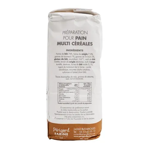 FARINE MULTI-CÉRÉALES PQT 1 KG PERIGORD FARINE