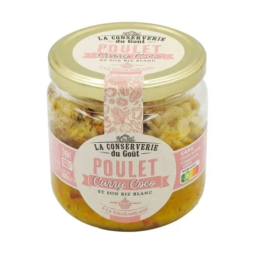 POULET CURRY COCO BOC 300 G