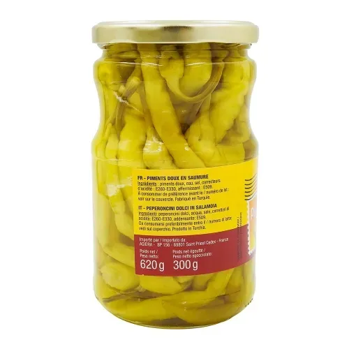 PIMENTS DOUX 720ML. LES COMPTOIRS DE CARTHAGE