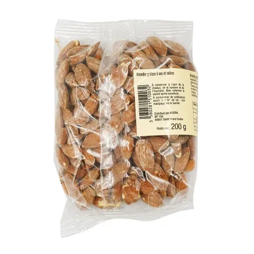 AMANDES GRILLEES SALEES sachet 200 gr
